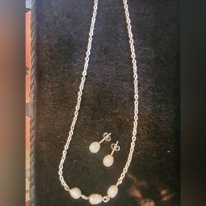 Bracelet&Earrings Costume Jewelry,Earrings never worn, bought for necklace only.